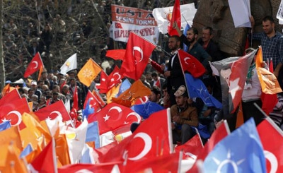 Erdogan says Turkish vote will bolster him in power struggle