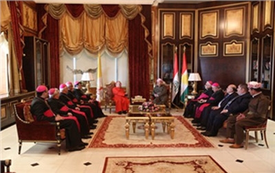 President Barzani Meets with the Chaldean Catholic Patriarch of Babylon