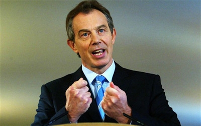 Tony Blair In Favor of Military Intervention in Syria
