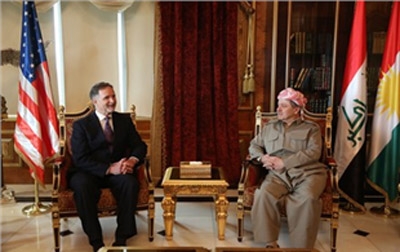 President Barzani Meets US Ambassador Beecroft in Salahaddin