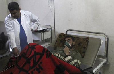 Syria's chemical weapons wild card: chlorine gas