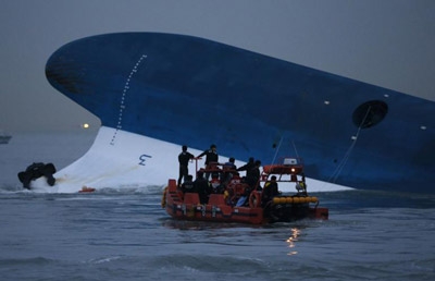 South Korean authorities search ferry owner's offices as probe widens