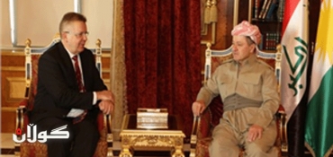 President Barzani Meets Germany’s New Consul General