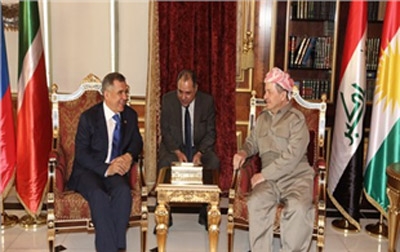 President Barzani Welcomes Tatarstan President Minnikhanov 