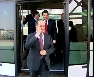 President Barzani returns to Kurdistan