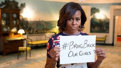 Nigeria abductions: Michelle Obama 'outraged'