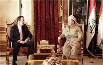 President Barzani Meets U.S. Deputy Assistant Secretary of State Brett McGurk