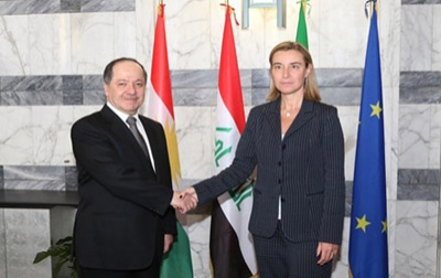 President Barzani Meets Italian Foreign Minister in Rome 