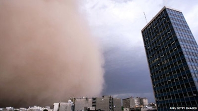 Iran sandstorm kills at least four in Tehran