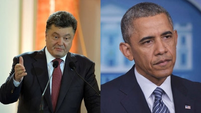 Obama meets Ukraine’s new president in show of support