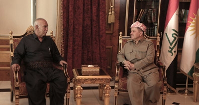 President Barzani Meets Gorran Movement Leader 