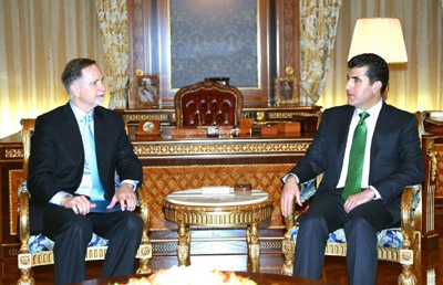 Prime Minister Barzani discusses situation in Iraq with US Ambassador