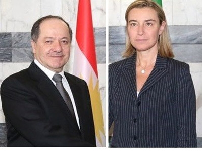 Italy’s Foreign Minister Calls President Barzani 