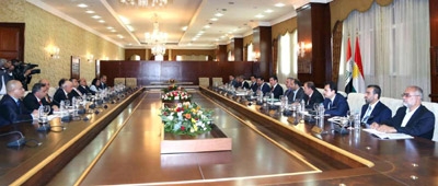 Prime Minister Barzani emphasises national unity at first cabinet meeting