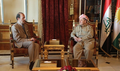Kurdistan Region President Barzani Meets French Foreign Ministry Official 