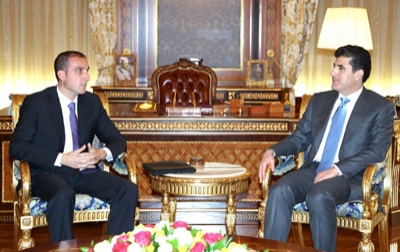 Prime Minister Barzani and Italian Consul discuss Iraq and internally displaced people