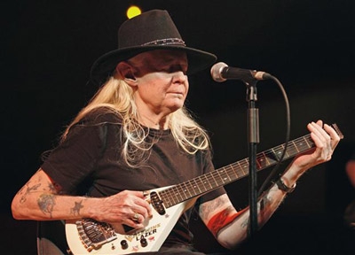 US blues legend Johnny Winter dies at 70