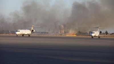 Libya Islamists resume assault on Tripoli airport 