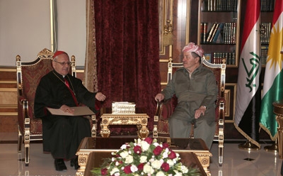 President Barzani Receives Patriarch Louis Sako
