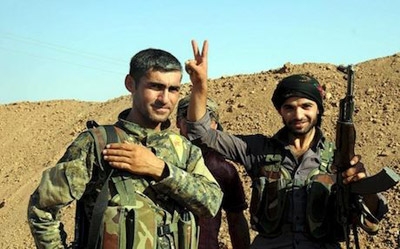 Kurds take more Territory in Syria as Government Troops Withdraw 