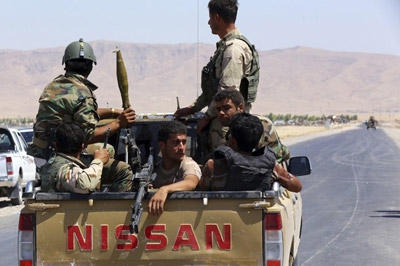 Kurdish Forces Retake 2 Towns in Northern Iraq