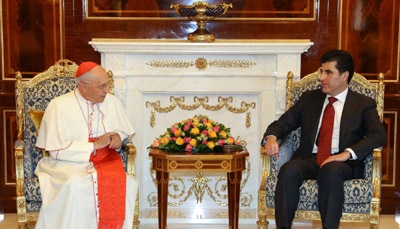 Prime Minister Barzani discusses assistance for Christians with Pope’s special envoy