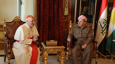 President Barzani Receives Vatican Envoy‏