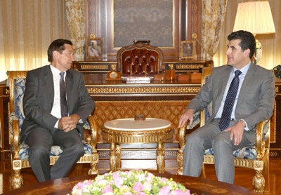 Prime Minister Barzani holds meetings with visiting European delegations