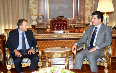 Prime Minister Barzani discusses Iraq's political process and humanitarian concerns with Lebanon’s Foreign Minister