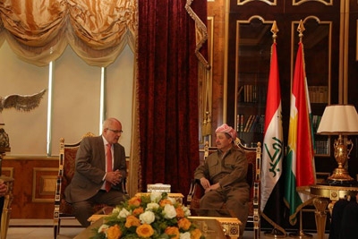 President Barzani Meets German Parliamentary Delegation