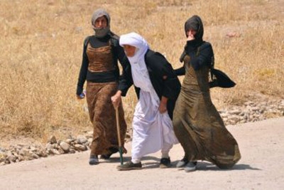 Dozens of Yazidi women 'sold into marriage'