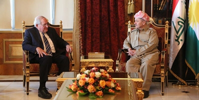 Kurdistan Region President Welcomes US Senator Carl Levin