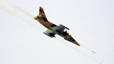 U.S. air strikes target insurgents near Iraq's Haditha Dam