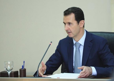 U.N.'s Ban urges Assad to seek political solution to Syria crisis 