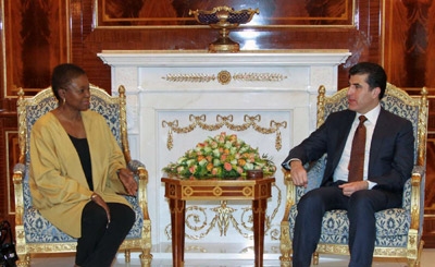 Prime Minister Barzani meets UN humanitarian chief