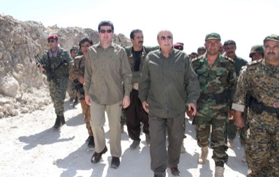 Prime Minister Barzani visits front lines