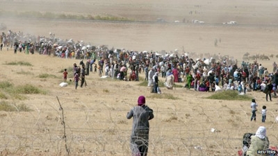 Syria crisis: 66,000 'flee Islamic State' into Turkey