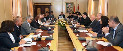 KRG officials discuss humanitarian crisis with UN agency representatives