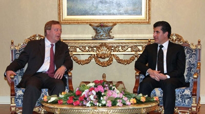 Prime Minister Barzani receives new UK Ambassador to Iraq 