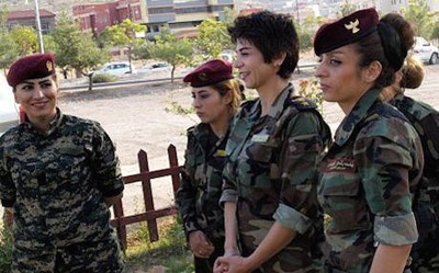 No Frontline Deployment for Female Kurdish Troops 