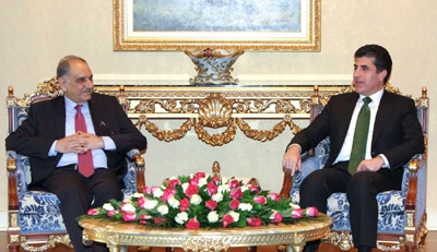 Prime Minister Barzani receives Iraqi Deputy Premier