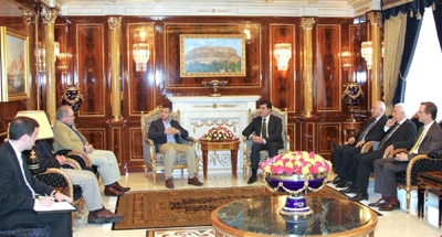 Prime Minister Barzani discusses security and humanitarian situation with US congressmen