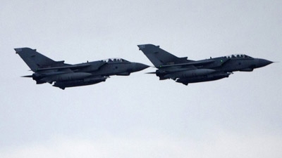 Britain carries out first airstrikes on IS group targets in Iraq