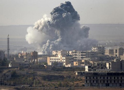 Mideast crisis widens as Turkey bombs Kurdish militants