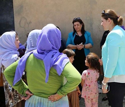KRG officials call upon the international community to help abducted Kurdish Yezidi women