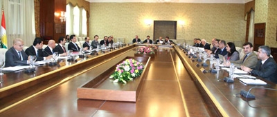 KRG Council of Ministers regular meeting discusses international bank loans and need for a new higher education policy