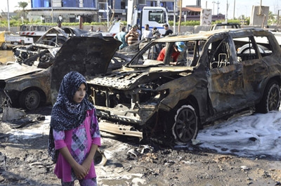 Multiple car bombings rock Baghdad