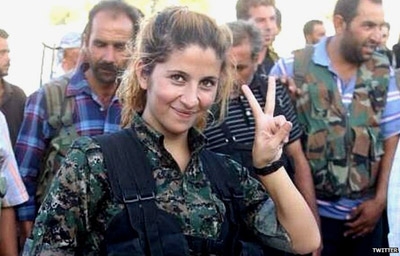 BBCtrending: Who is the 'Angel of Kobane'?
