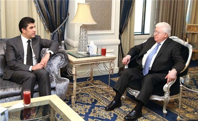 Iraqi President and KRG Prime Minister discuss latest developments