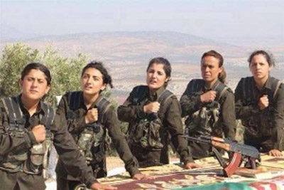 Israeli woman joins Kurdish fighters